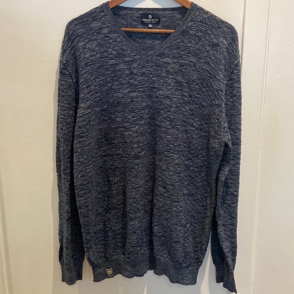 Fellows united V-neck sweater made in India